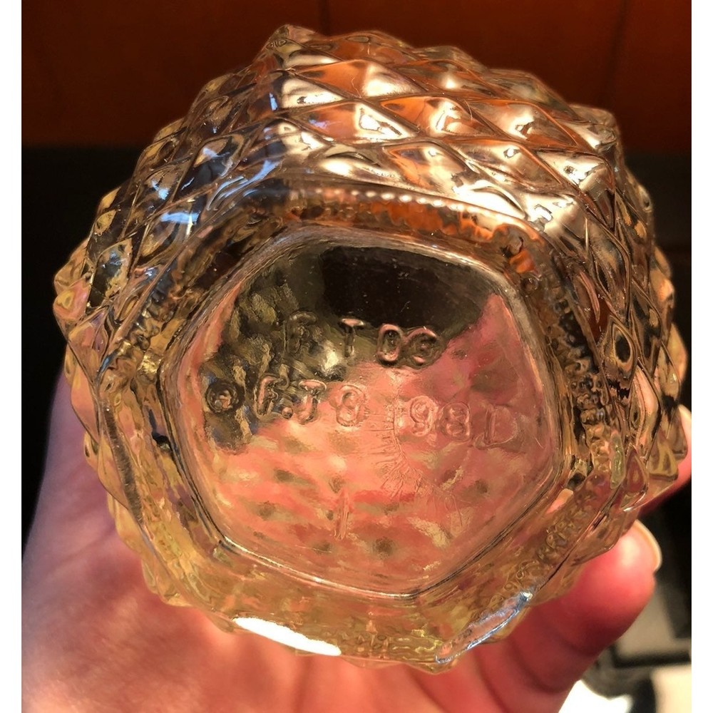 Glass Pineapple vase - Picture 5 of 6